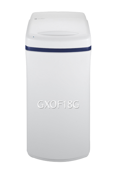 GXOF18G water softener cosume less sel, less water on regeneration for a traitment against hard water more efficace.